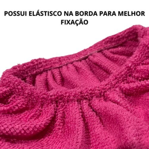 Kit C / 8 Capas Vassoura Pano De Chão Multiuso Super Absorcao