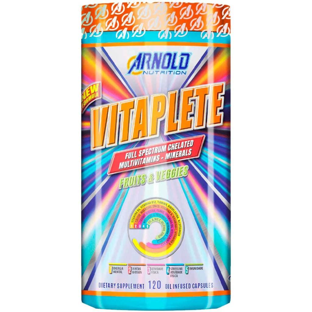 Vitaplete Multivitamínico com 120 Cápsulas Arnold Nutrition