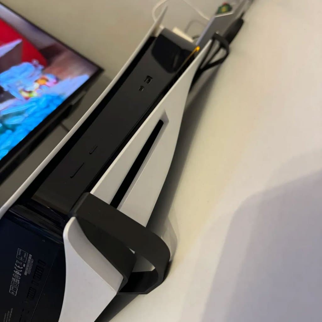 Suporte Horizontal Playstation 5 (PS5) Fat com Disco Minimalista