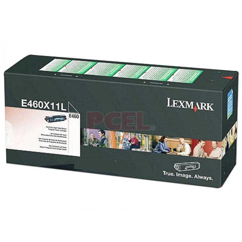 Toner Lexmark Original E460X11L  Black