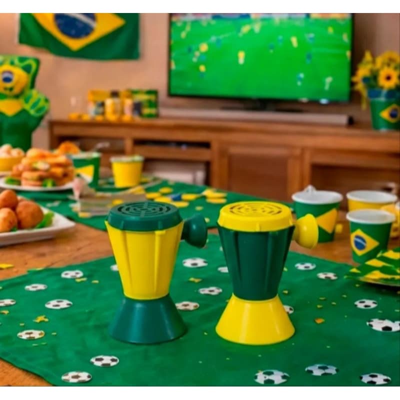 corneta buzina manual copa do mundo