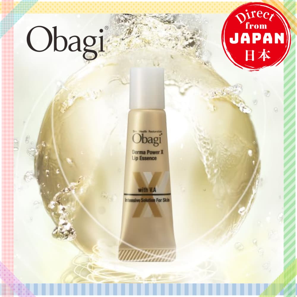 Obagi Derma Power X Lip Essence 10g Sérum Labial Hidratante Anti-idade Reduz Rugas Labiais Lábios Volumosos Japão
