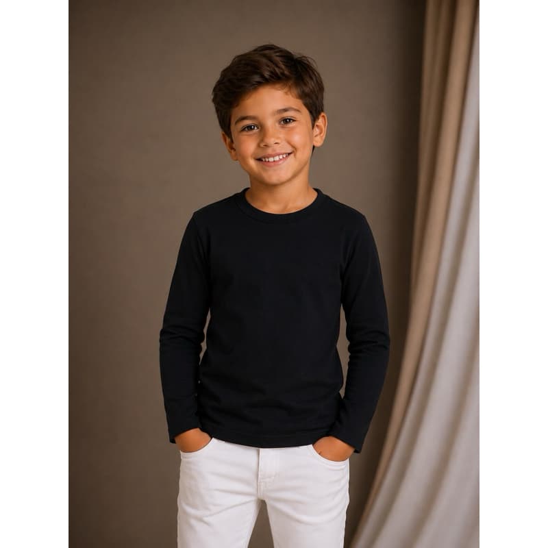 Blusa Infantil Térmica Peluciada Segunda Pele Felpada Menina e Menino