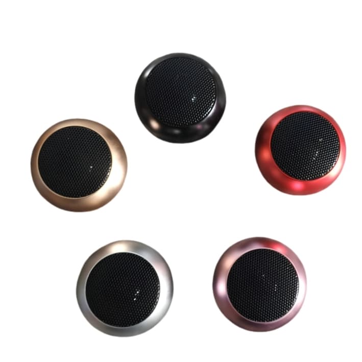 Caixa De Som mini M3 De Metal Bluetooth Amplificada de 3W Potente