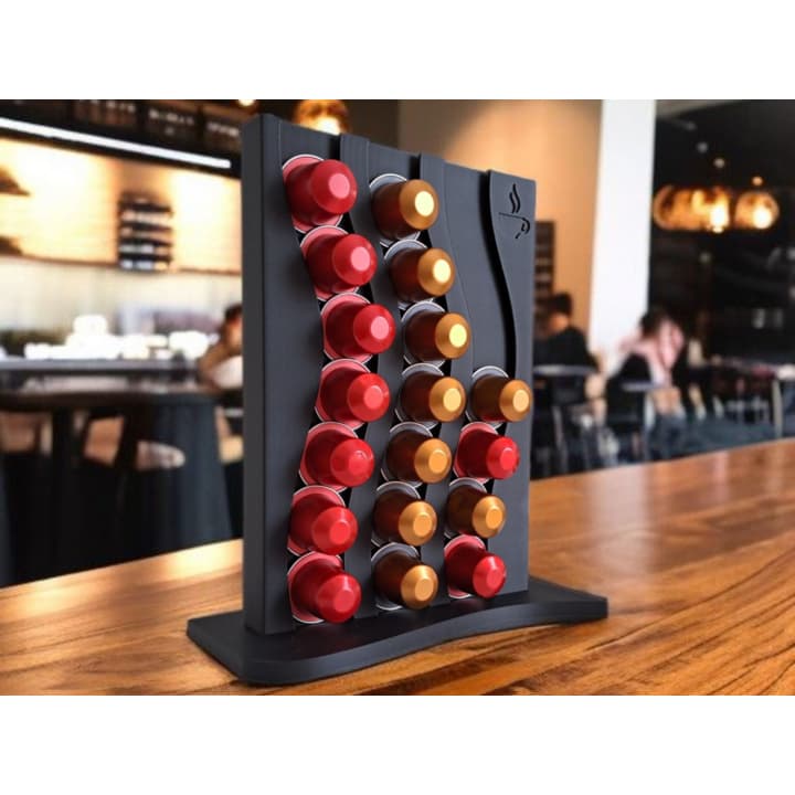 Suporte e organizador de cápsulas de café