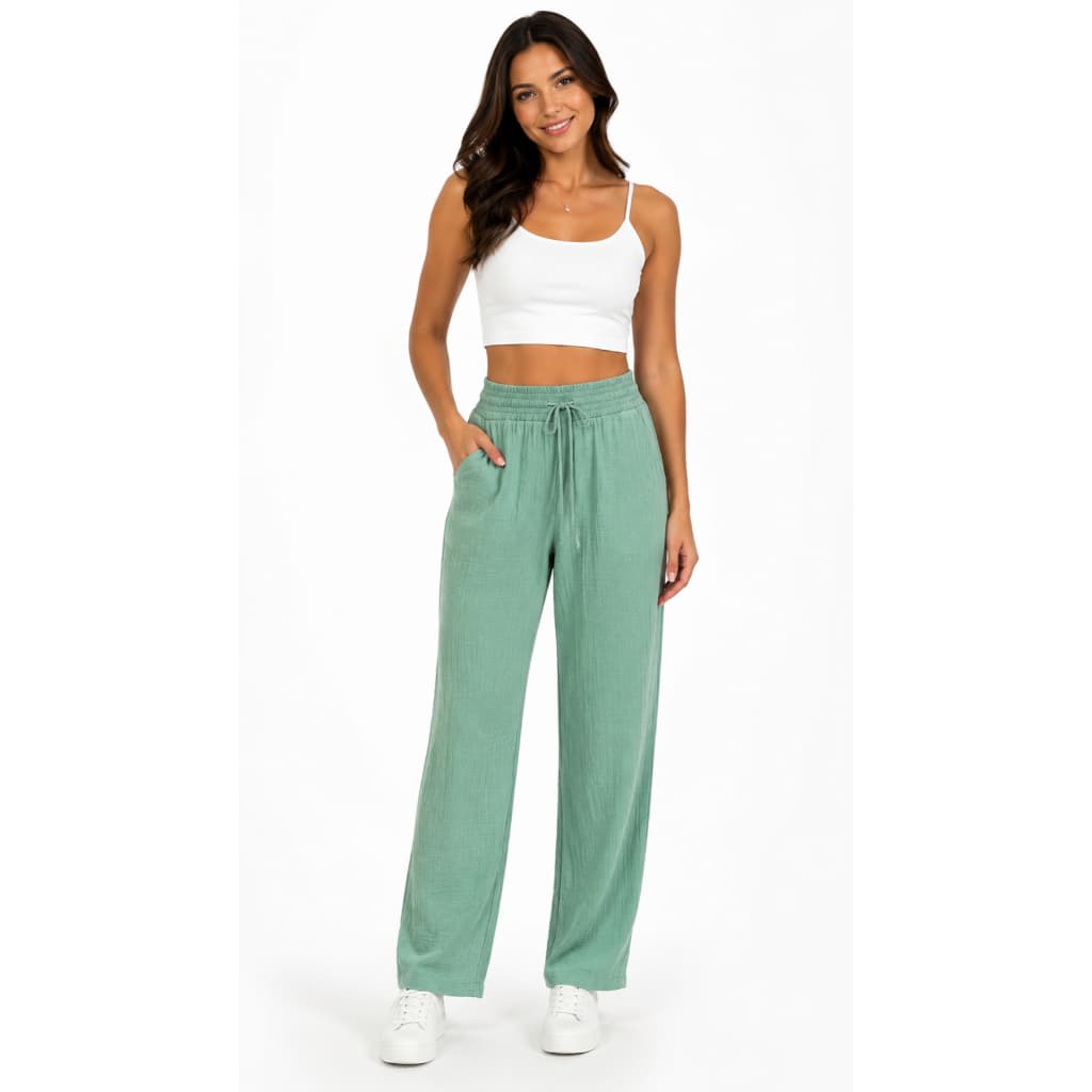 Calça Pantalona Duna Feminina