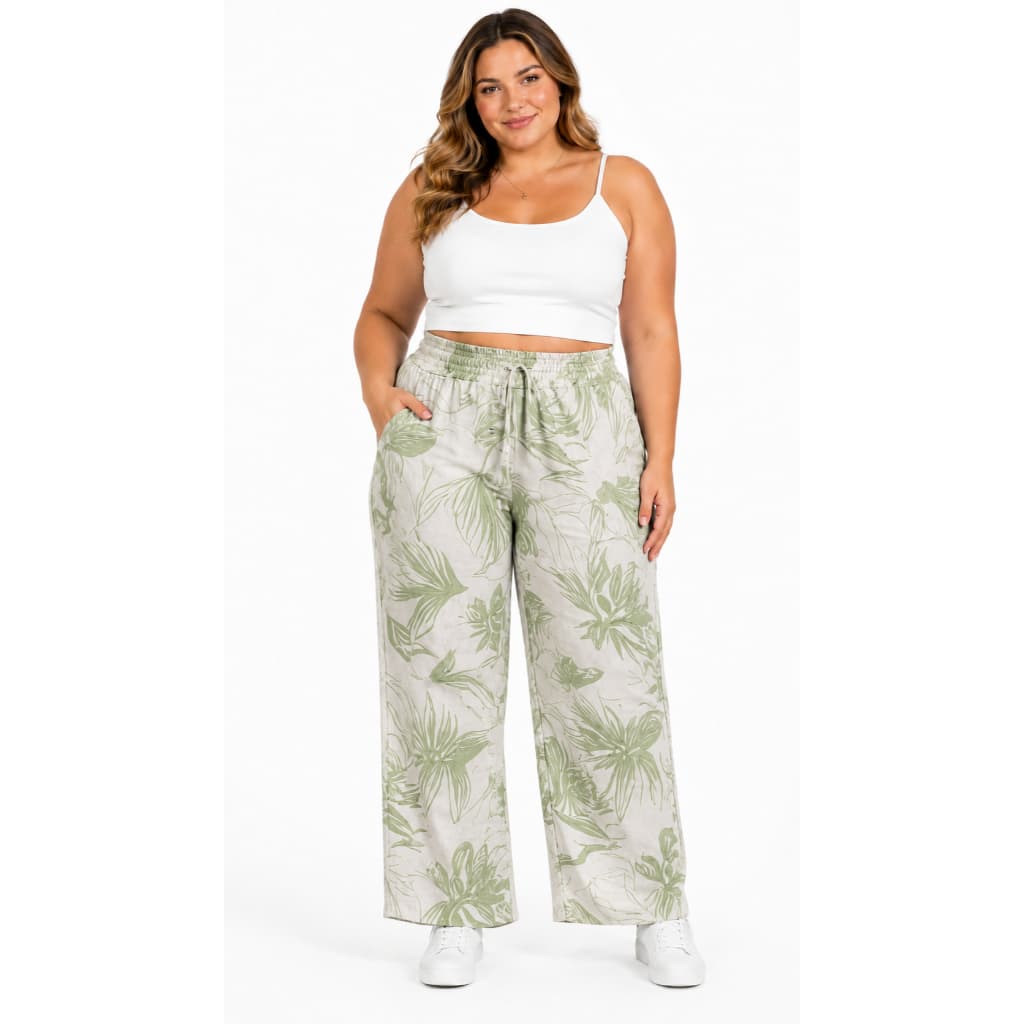 Calça Pantalona Duna Plus Size Feminina