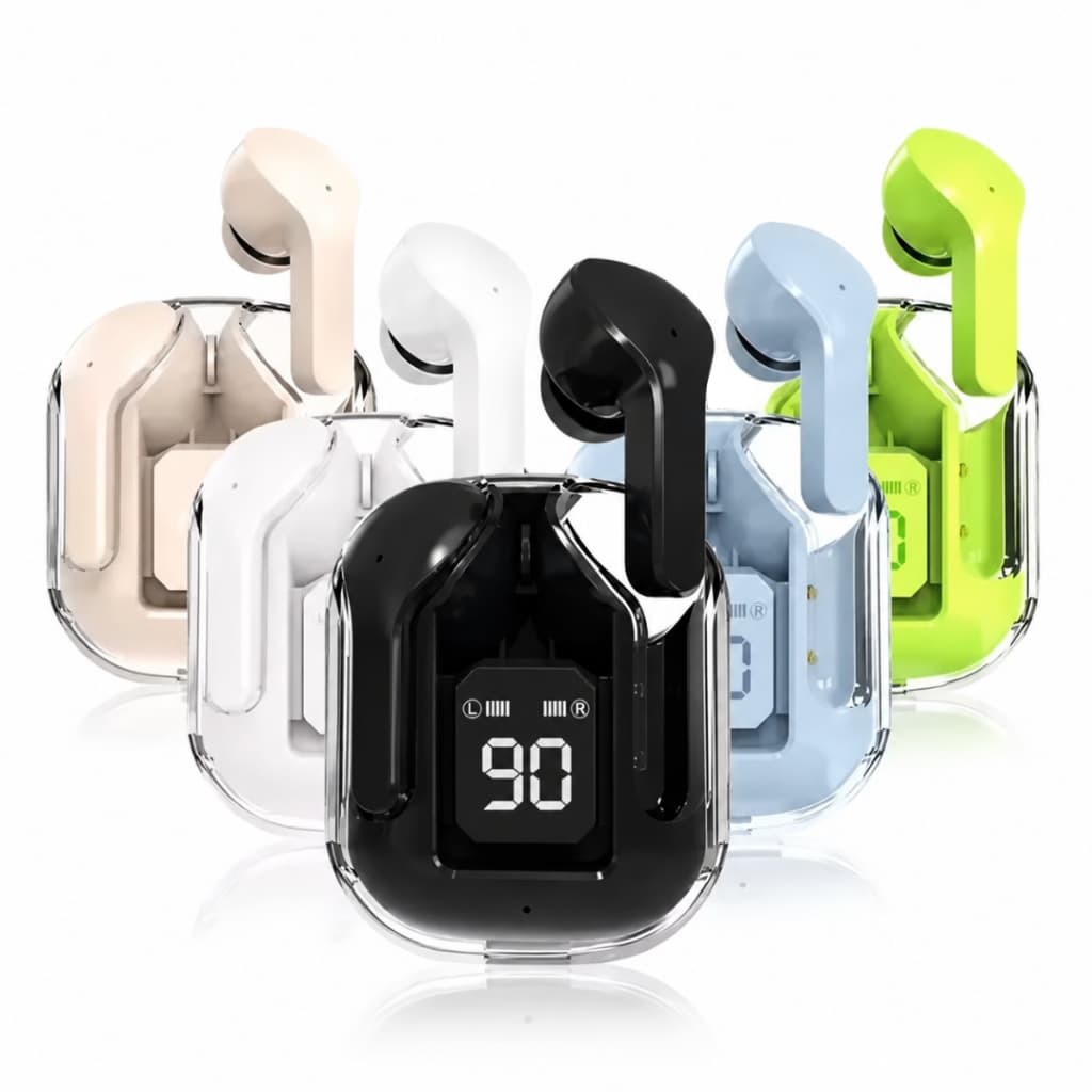 Fone De Ouvido Bluetooth Ultrapods Pro TWS Wireless 5.3 com Display LED e Redução De Ruído