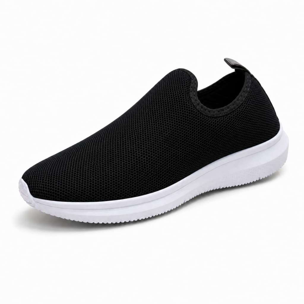 Tenis Feminino Meia Masculino Slip On Sem Cadarço Calce Fácil