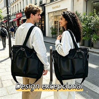 Bolsa casual impermeável de grande tamanho para todos os gêneros utilizável a tiracolo no ombro ou na mão muito versátil