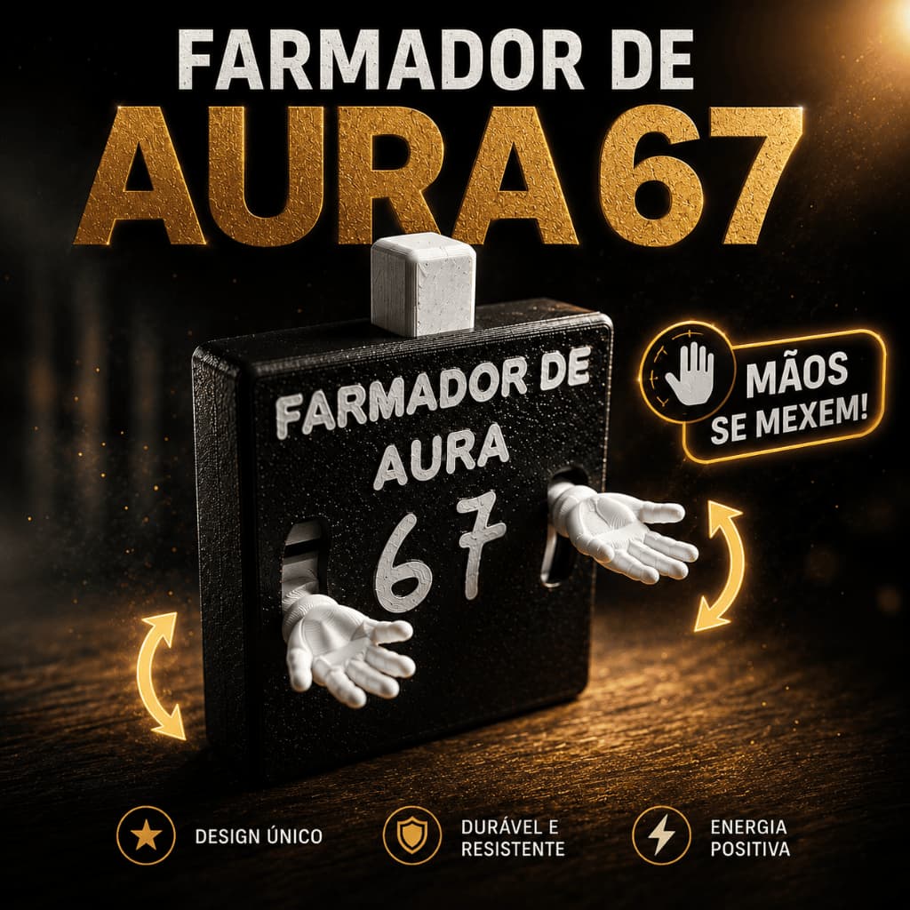 Brinquedo Sensorial Interativo Six Seven Farmador de Aura 67 Anti Estresse Desestressar Satisfatório