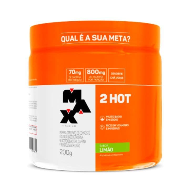 Termogênico 2Hot 200g Max Titanium Sabores