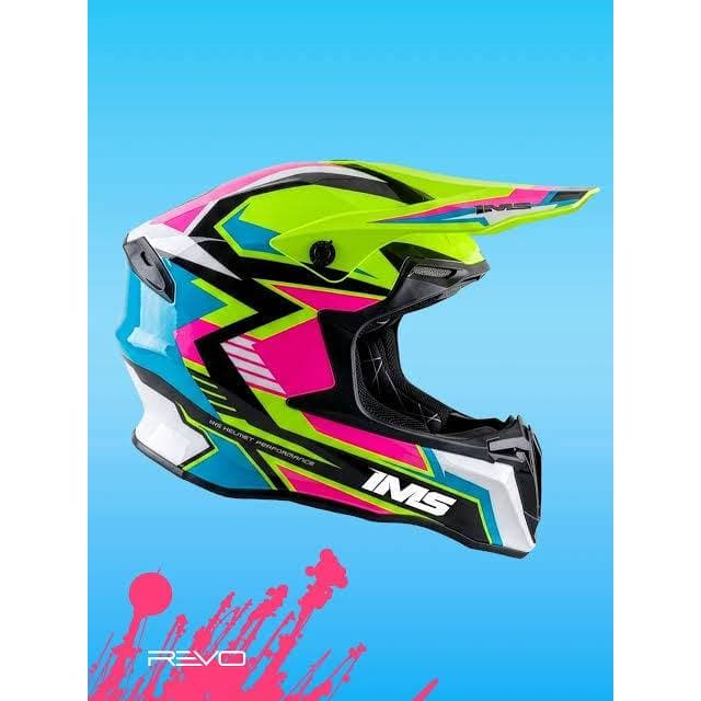 Capacete ims revo Motocross Trilha Enduro