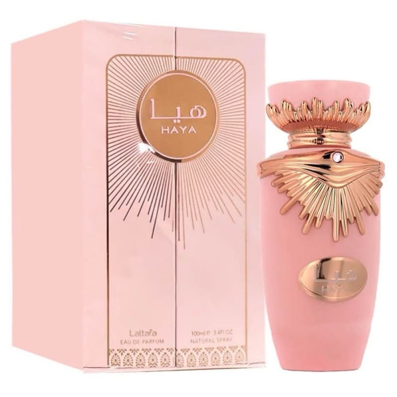 Perfume Arabe 100% Original Haya Lattafa 100ml Edp Eau de Parfum Feminino