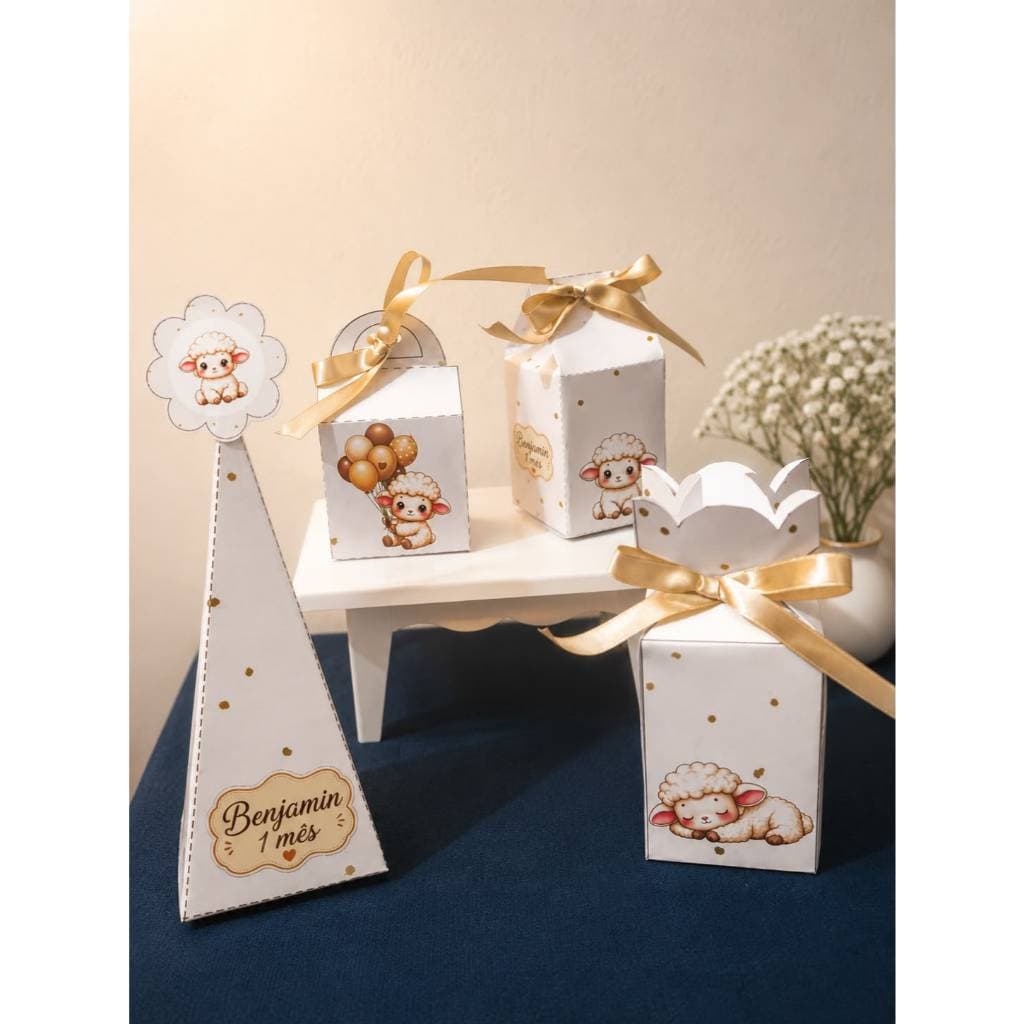 KIT LEMBRANCINHA PERSONALIZADA I MESVERSARIO I BATIZADO I CHÁ DE REVELAÇÃO
