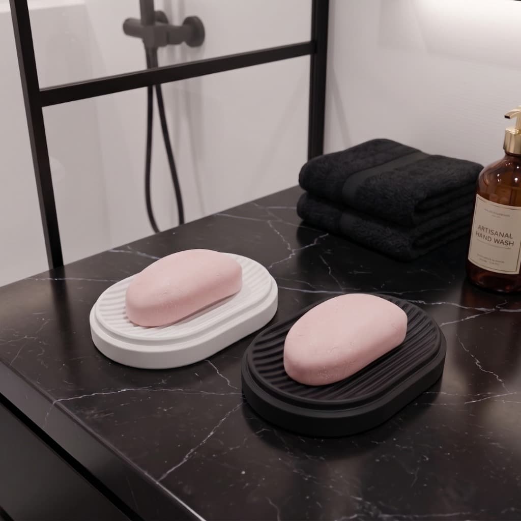 Saboneteira Porta Sabonete Minimalista Drenagem Rápida Premium