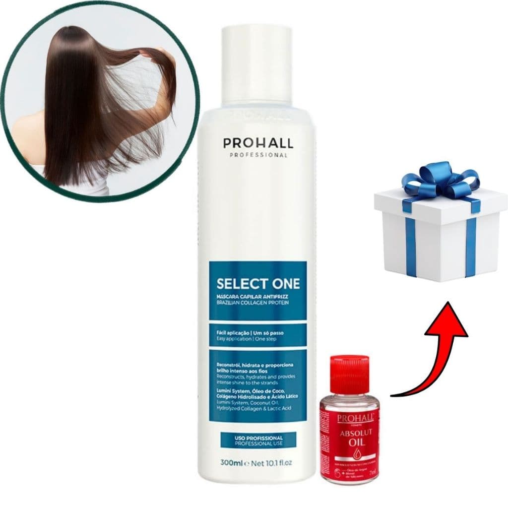 Alinhamento Térmico Select One Prohall Sem Formol (300ml) Prohall