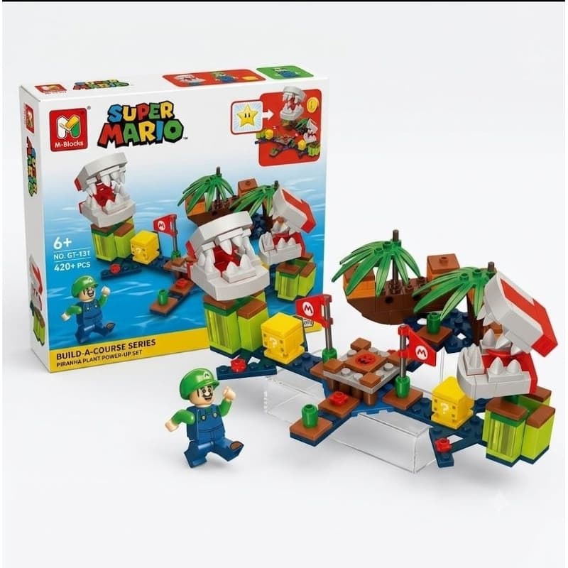 Brinquedo super Mario gt131-242pecas