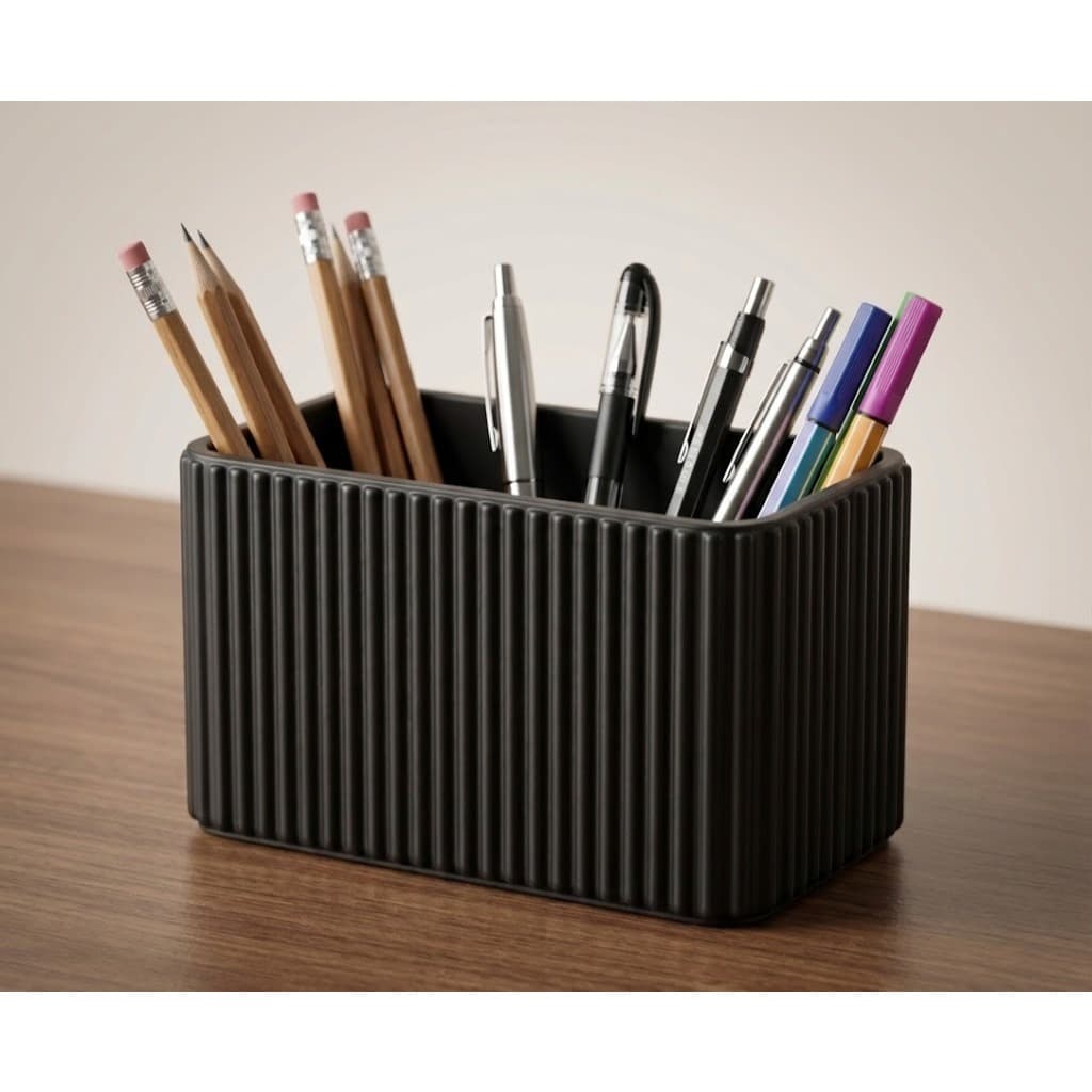 Organizador De Mesa Escritorio Porta Lapis Caneta Caneteiro Home Office Escrivaninha Premium