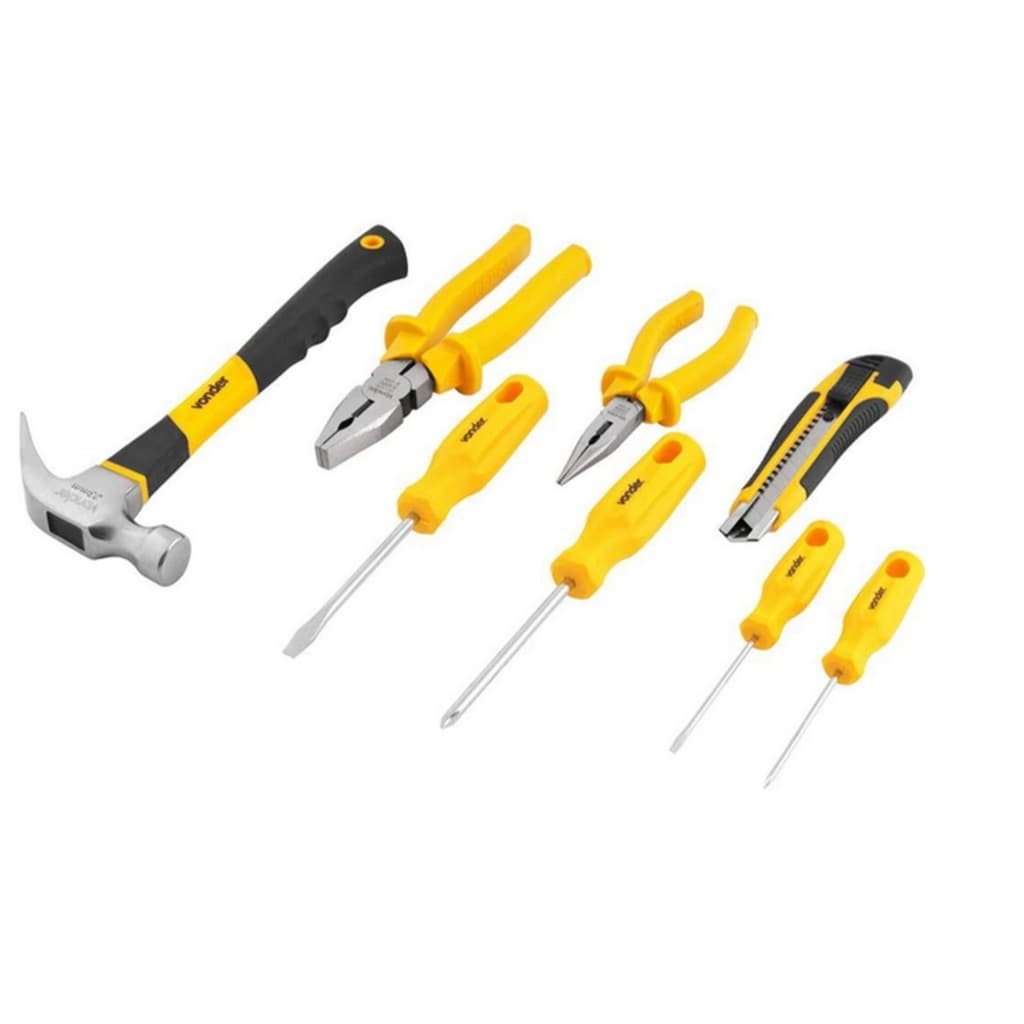 kit Jogo de ferramentas com 8 peças VONDER