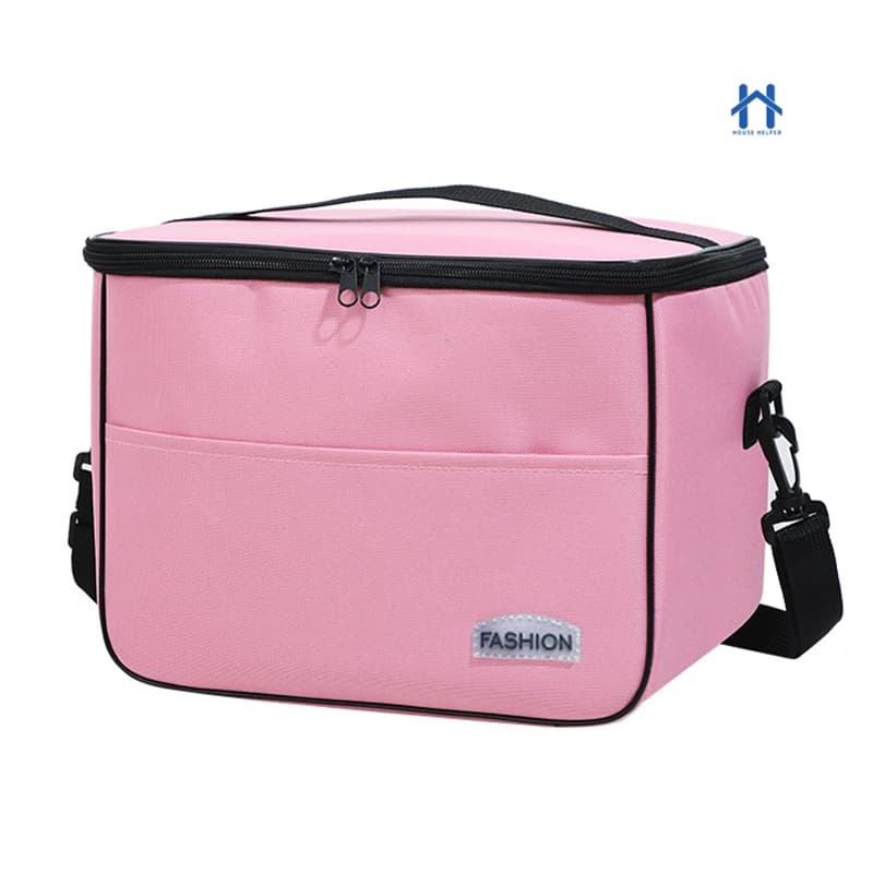 Bolsa Térmica Grande Porta Marmita Fitness Com Alça De Mão Alta Qualidade