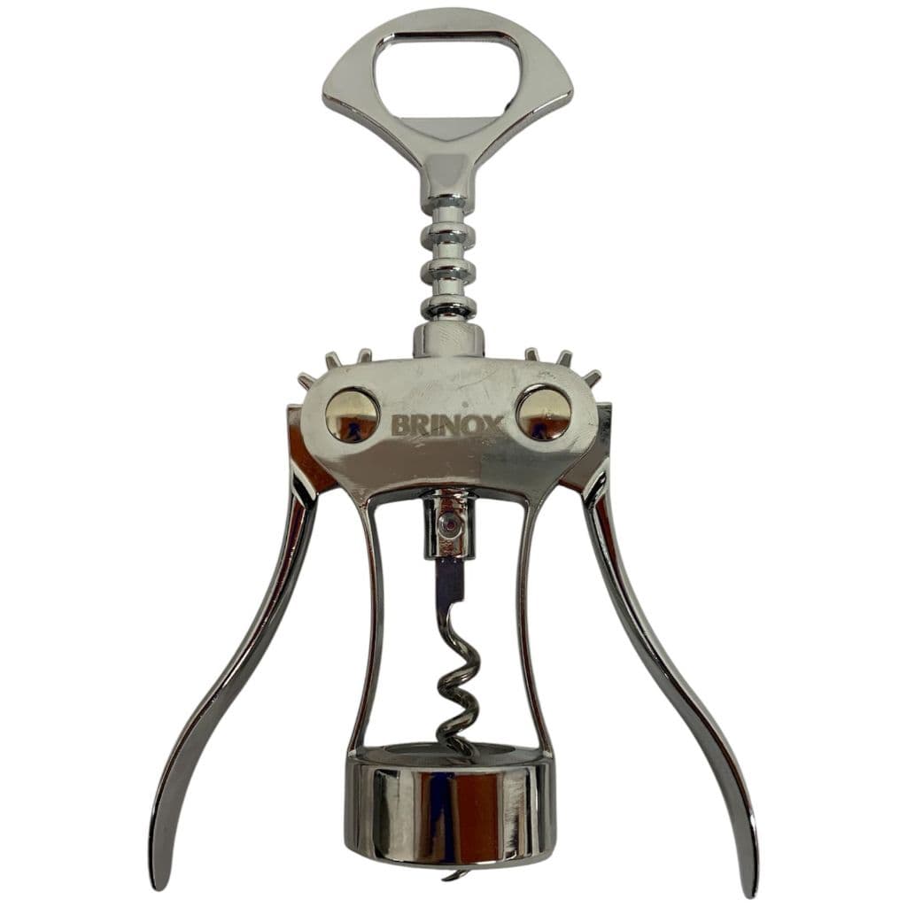 Abridor Saca Rolhas Para Garrafas Cromado - Brinox