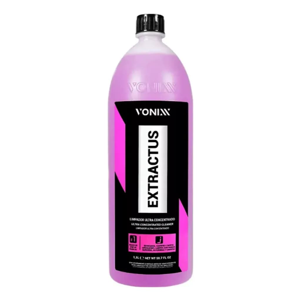 Extractus Limpador Automotivo Ultra Concentrado 1,5 Litros Vonixx