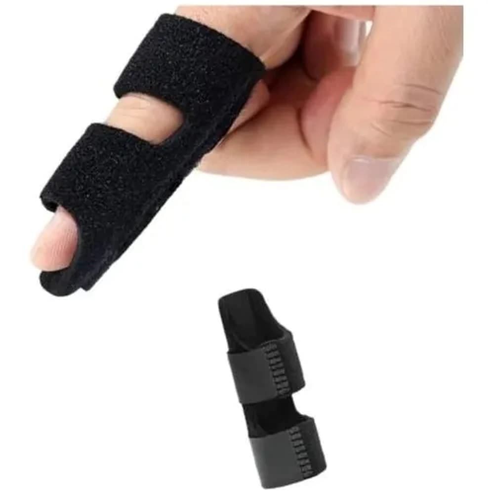 TALA PARA DEDO COM GATILHO – IMOBILIZADOR COM SPLINT AJUSTÁVEL E ACOLCHOADO