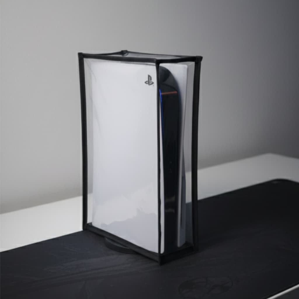 Capa protetora transparente para Playstation PS5 FAT Vertical