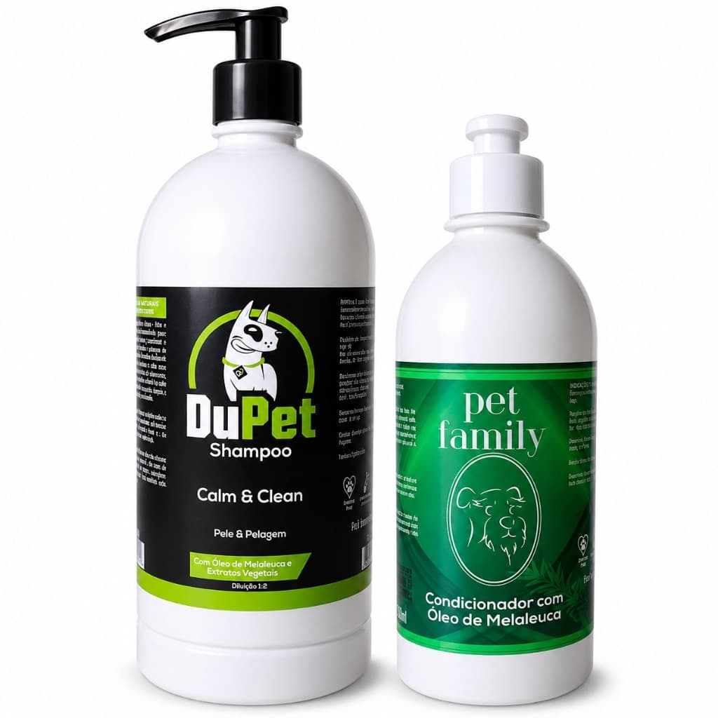 MELALEUCA - Shampoo Pet + Condicionador - DuPet / Pet Family - 1 Litro