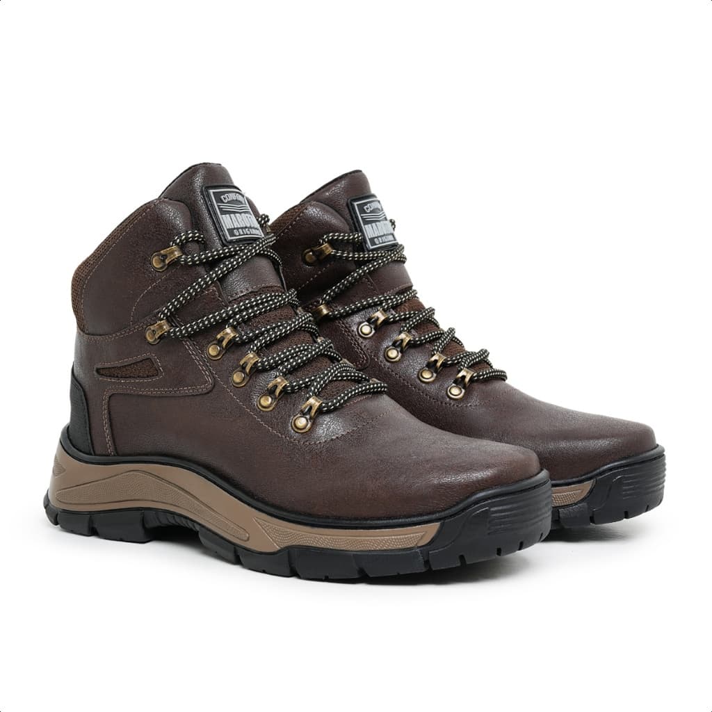 Coturno Masculino Bota Masculina Adventure Confortável Solado Colado e Costurado Marotto Original