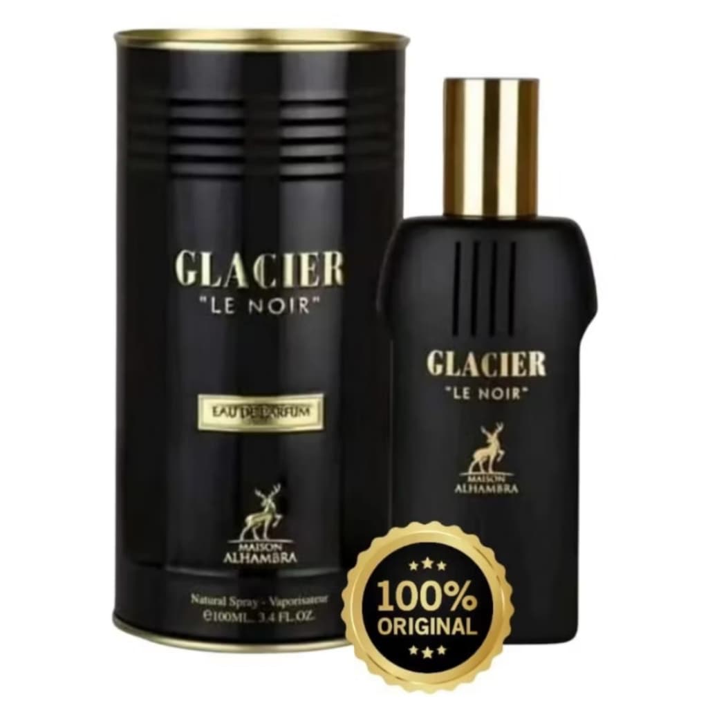 Perfume Glacier Le Noir Maison Alhambra EDP 100ML com selo de Originalidade