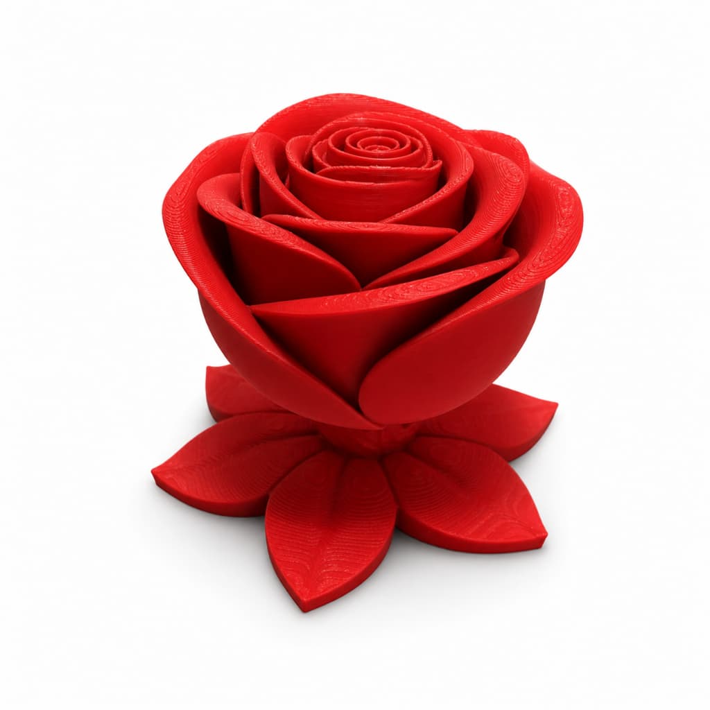 Escultura Decorativa Flor Delicada Sofisticada Dia Das Mães