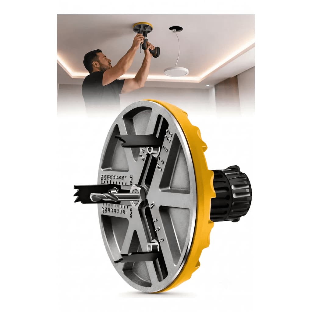 Serra Copo Ajustável Bailarina Fura Drywall Corte Madeira