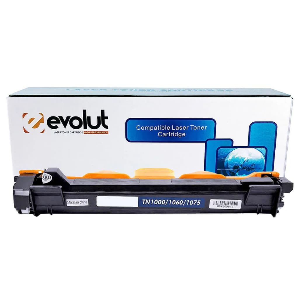 Toner Compatível TN1060 TN-1060 Evolut | Para Impressoras Brother HL1212W DCP1617NW