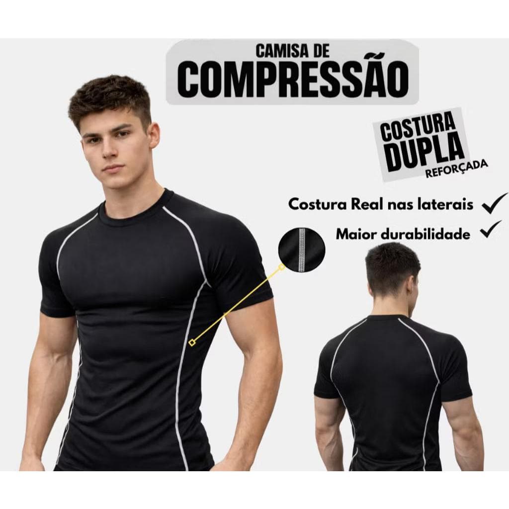blusa camisa compressão modinha