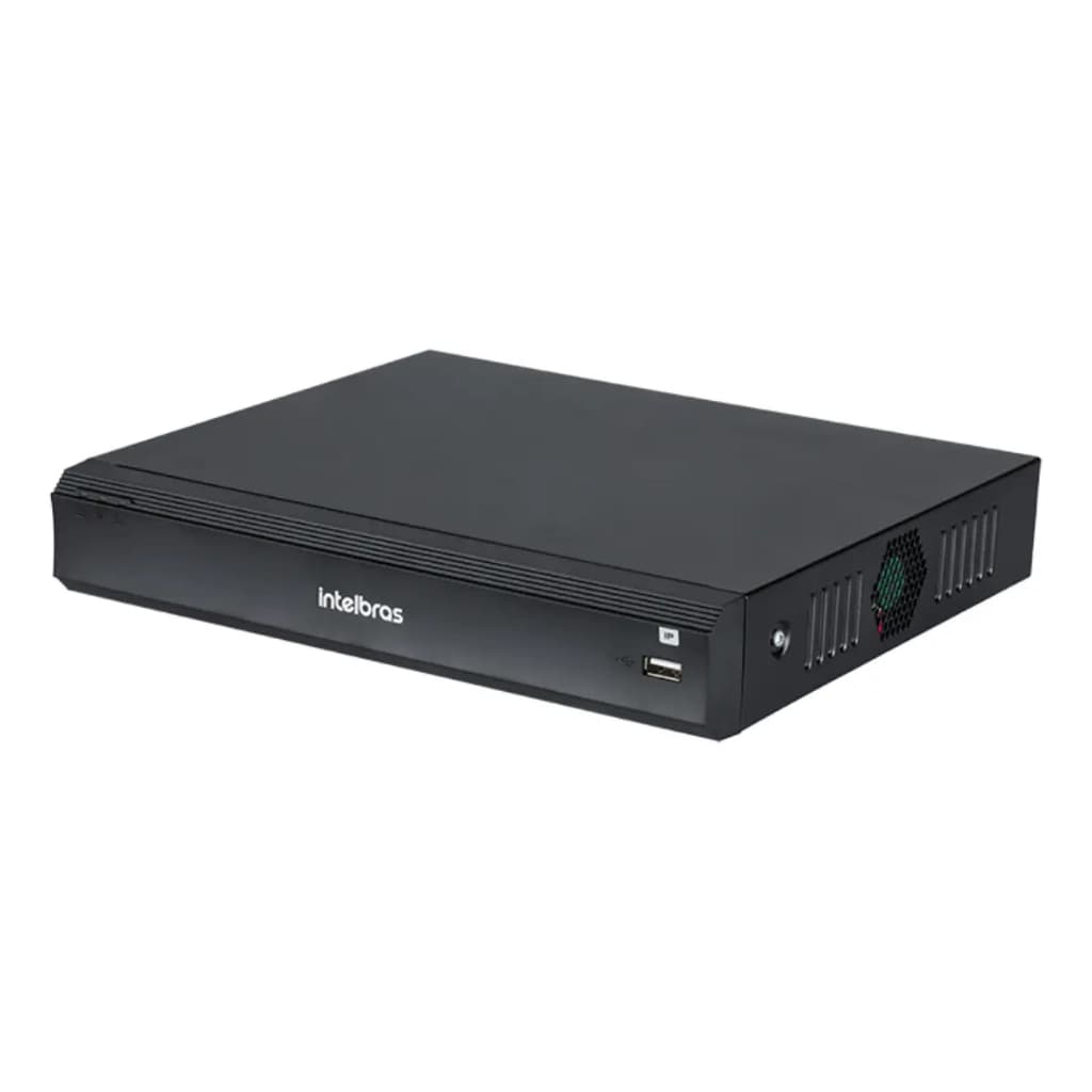 Gravador Intelbras 8 Canais Ip Poe Com Ia Invd 3008-p gravador Nvr08 reconhecimento facial 20k Faces