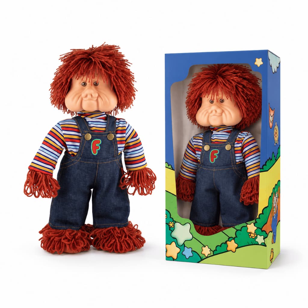Boneco Fofão Clássico 38cm Original Vinil E Tecido Retro Original