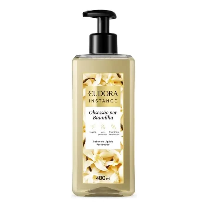 Instance Obsessão por Baunilha Sabonete Líquido Perfumado 400ml