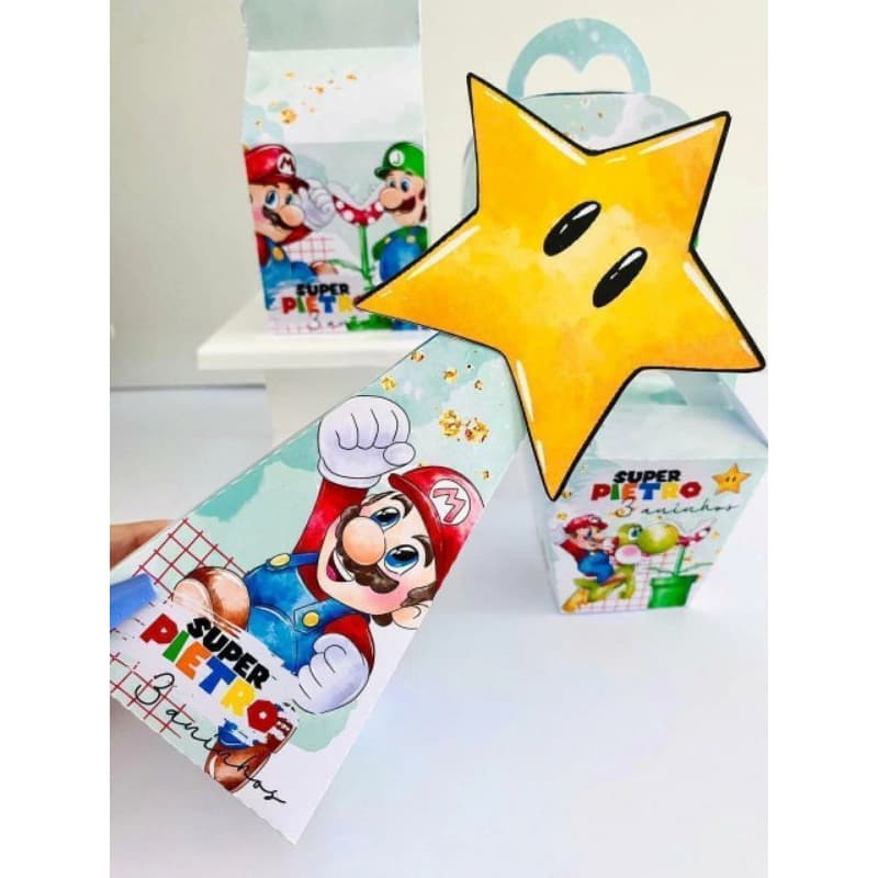 Kit festa pronta Super Mario personalizados