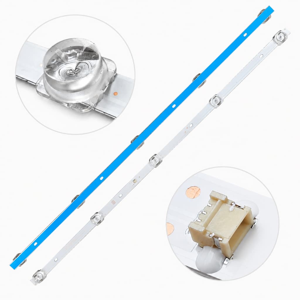 Kit 2 Barras Led TV 32 HQS32NKH Versão 5 leds / Não precisa adaptar
