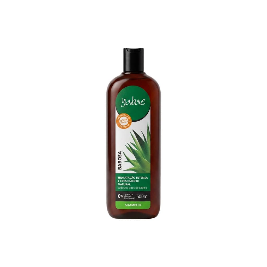 Shampoo Babosa Yabae | Opção de 500ml e 300ml
