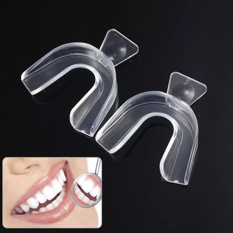 Par Placas Moldável Bruxismo silicone kit com 2 peças