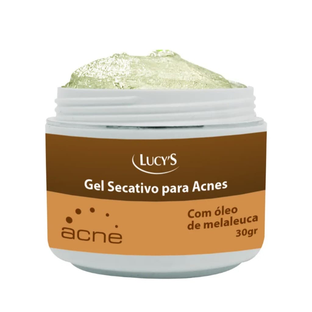 Gel Secativo p/ Acne espinhas Melaleuca Copaíba seca rápido