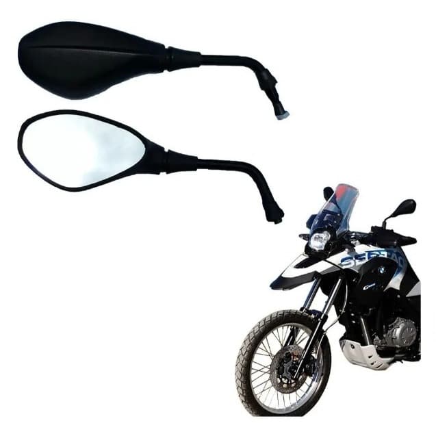Retrovisor Modelo Bmw Gs 650 Para Motos Honda E Yamaha O Par