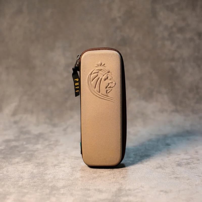 Case Puff Life Slim Bege | Proteção Premium, Design Slim e Alta Qualidade
