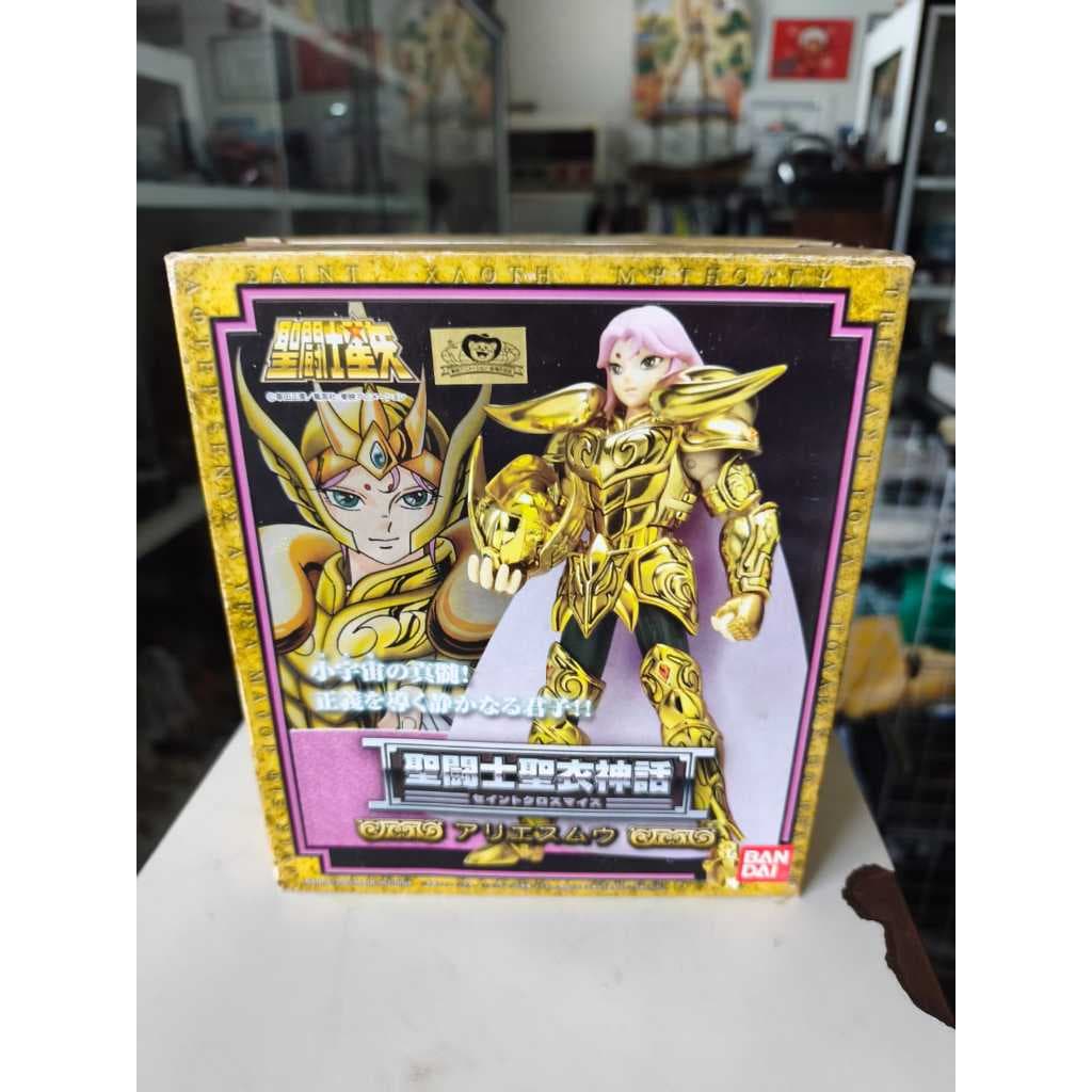 Cloth Myth Aries Mu Bandai Original Versão Japonesa V1(sem object)