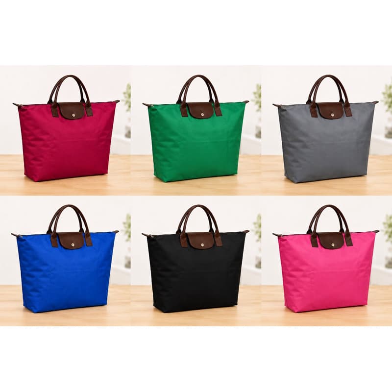 Bolsa Feminina Dobravel Sacola Dobrável Feminina Impermeável Universitária Viagem