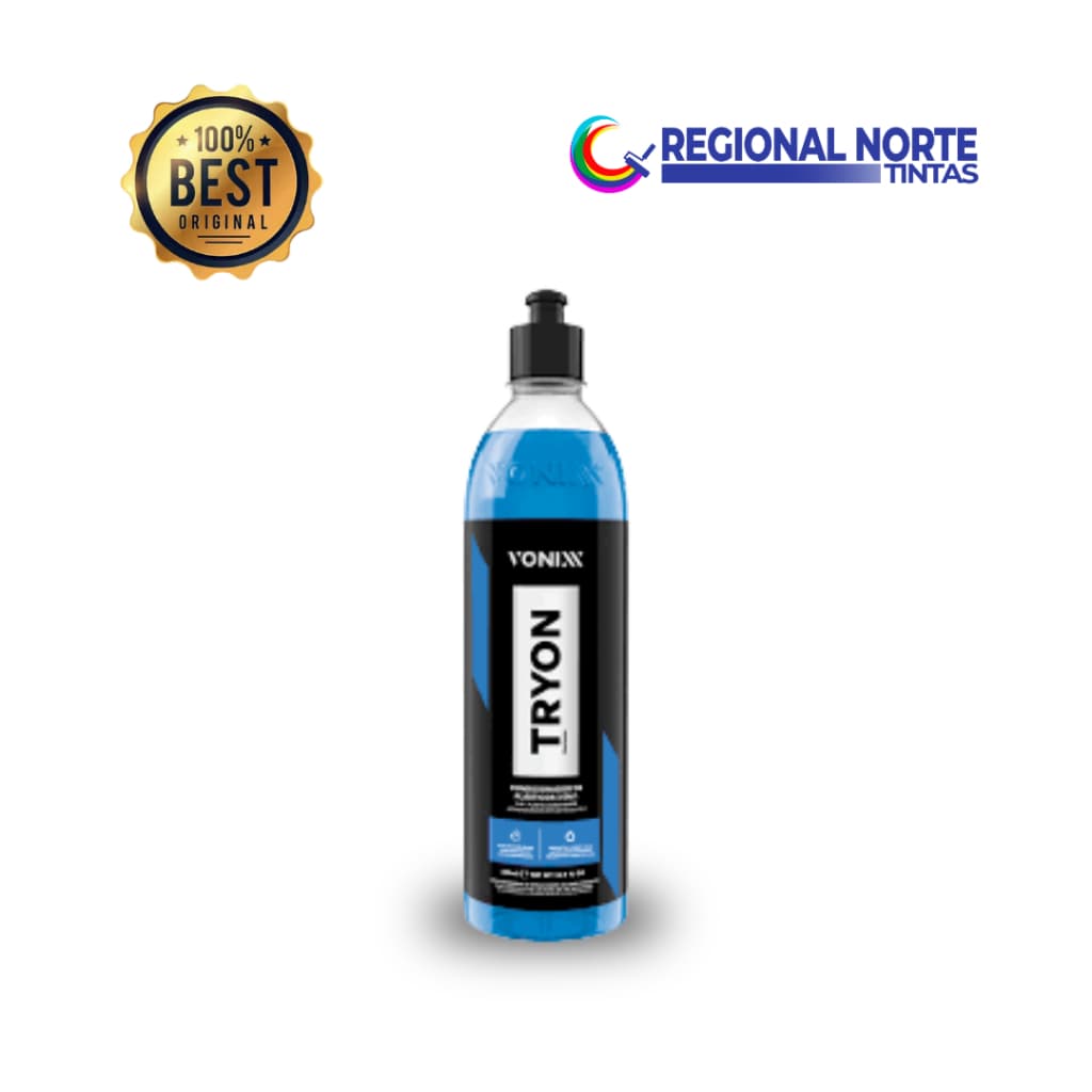 TRYON 500ml Vonnix - 3 Em 1 Restaurador Plásticos Internos, Externos E Borrachas