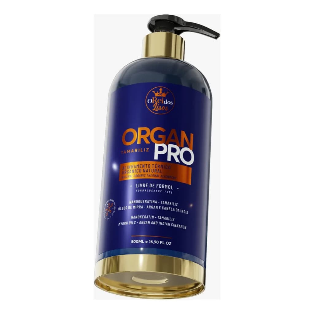 Organo Selagem Térmica Antifrizz 500g Tratamento Capilar